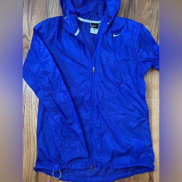 Nike Purple Blue Polka Dot Wind Breaker - Picture 6 of 6
